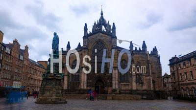 St Giles Cathedral In The Old Town In Edinburgh (scotland)