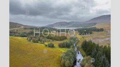 The Northwest Highlands Of Scotland Aerial View - Aerial Photography