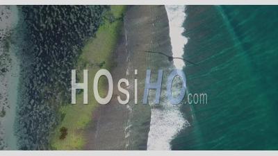 Aerial Flight Over A Colorful Reef In Bali, Indonesia - Aerial Video By Drone