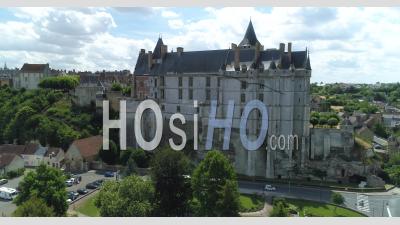 Chateau Of Chateaudun, Video Drone Footage