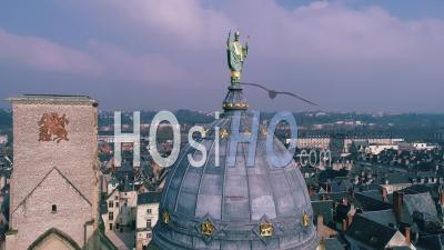 Basilique Saint Martin, Video Drone Footage
