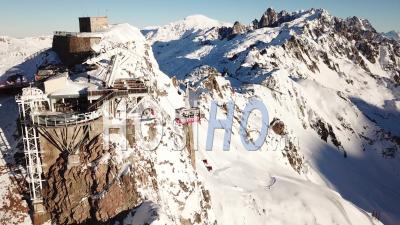 Station De Ski Du Brévent, Chamonix, Vue Par Drone