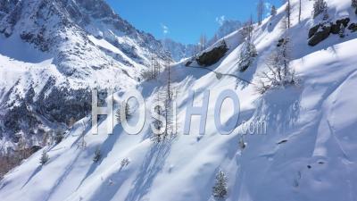 Montenvers à Chamonix Mont Blanc Vue Par Drone