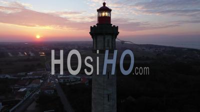 Phare Des Baleines Lighthouse - Video Drone Footage