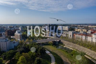 Photography Of The District Of Port Marianne In Montpellier, During Covid 19 - Aerial Photography