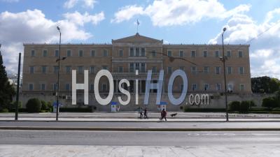 Hellenic Parliament In Athens, Syntagma Square