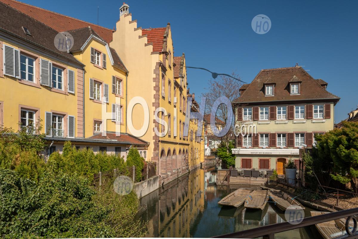Colmar Downtown Under Containtment Covid19