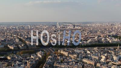 16th And 17th District Of Paris Seen By Drone