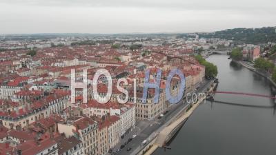 Lyon City - Video Drone Footage
