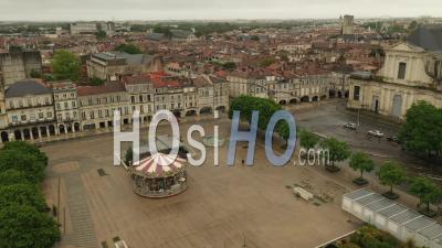 La Rochelle Drone Point Of View During Covid-19 Outbreak