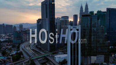 Aerial View Of Cityscape Of Kuala Lumpur, Malaysia
