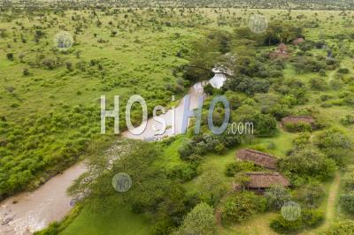 El Karama Eco Lodge, Comté De Laikipia, Kenya - Photographie Aérienne