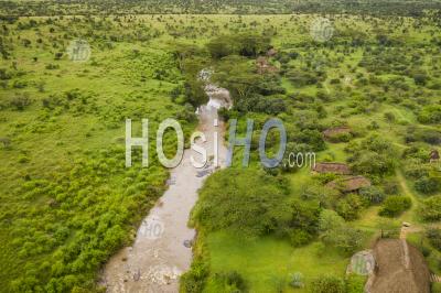 El Karama Eco Lodge, Laikipia County, Kenya - Aerial Photography