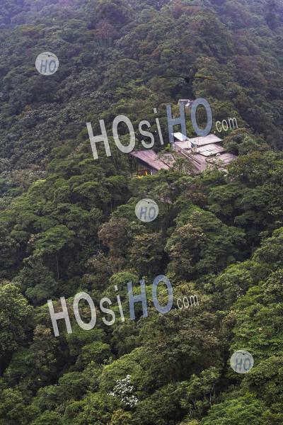 Ecuador. Mashpi Lodge, Choco Cloud Forest, A Rainforest In The Pichincha Province Of Ecuador, South America