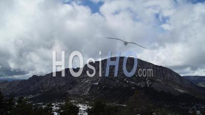 Time Lapse Caille Alpes Maritimes France Clouds In The Mountain Snow Storm
