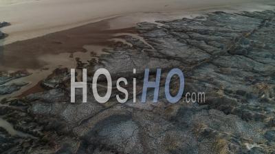 Canyons De Sel De Dallol Dans La Dépression De Danakil, Au Nord De L'Éthiopie - Séquence Vidéo Drone