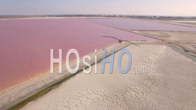 Salt Marshes, Grau-Du-Roi - Video Drone Footage