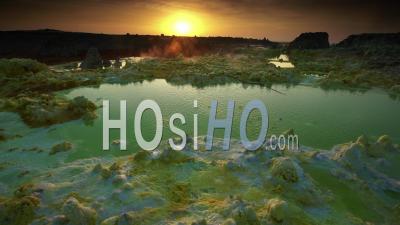 Hydrothermal Activity In Dallol, North Of Ethiopia