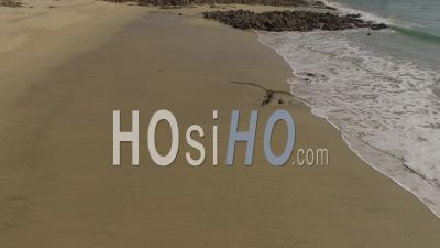 Audierne Goyen River Estuary - Video Drone Footage