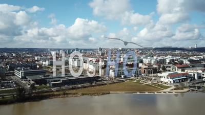 Aerial View Nancy And Meurthe And Moselle - Video Drone Footage