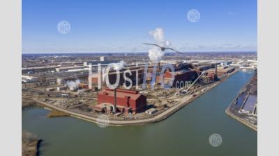 Ford's River Rouge Manufacturing Complex - Aerial Photography