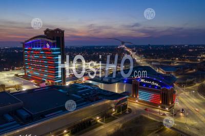 Motor City Casino - Photographie Aérienne