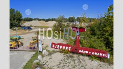 Airport Sand & Gravel - Aerial Photography