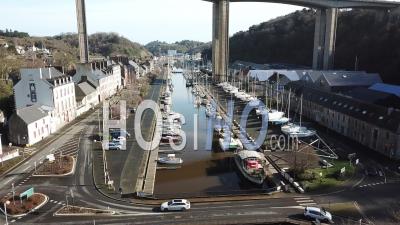The Port Of Legue - Saint-Brieuc - Video Drone Footage