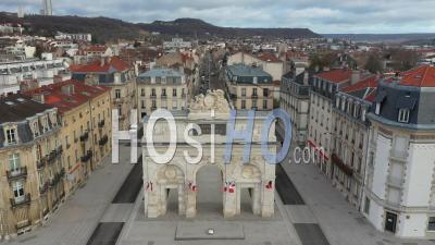 Memorial Desilles - Nancy - Video Drone Footage