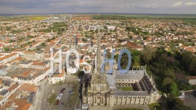 Notre Dame Cathedral Of The Assumption Of Luzon - Video Drone Footage