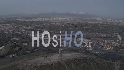 Salt Lake Valley Predawn - Séquence De Drone Vidéo