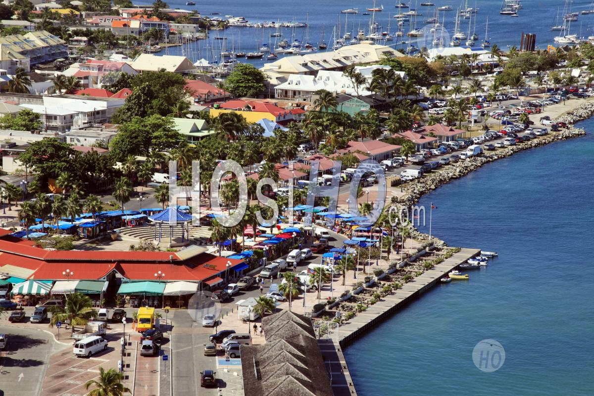 Baie De Marigot à Saint-Martin