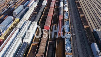 Csx Rougemere Rail Yard - Vidéo Drone