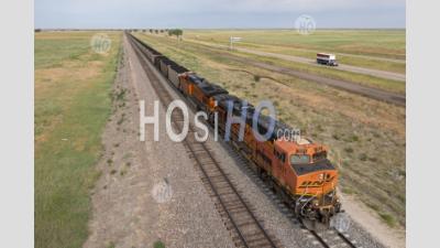 Coal Train - Aerial Photography