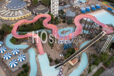 Elitch Gardens Amusement Park - Aerial Photography