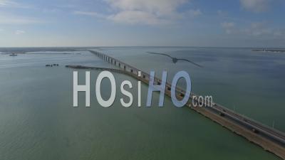 Island Bridge Oléron - Video Drone Footage