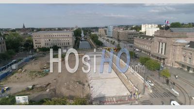 Mulhouse Centre-Ville - Vidéo Par Drone