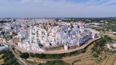 Ostuni, Italy - Video Drone Footage
