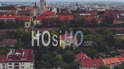 Vue Aérienne De Budapest En Hongrie - Vidéo Par Drone