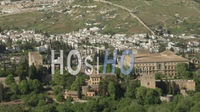 Aerial View Of The Alhambra In Granada, Spain