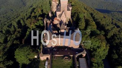 Château Du Haut-Koenigsbourg, Alsace Vidéo Drone