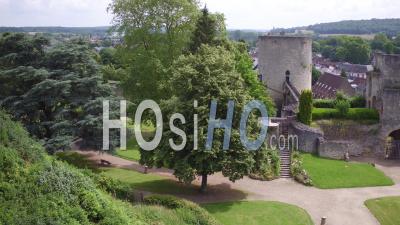 Gisors Castle - Video Drone Footage