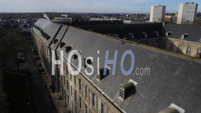Saint-Vaast Abbey Of Arras - Video Drone Footage