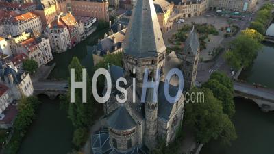 Temple Neuf - Metz - Video Drone Footage