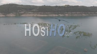 Ruines De La Ville Submergée De La Isabela à Guadalajara - Vidéo Par Drone
