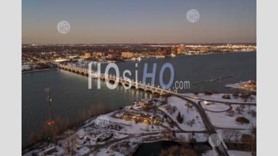Belle Isle Bridge - Aerial Photography