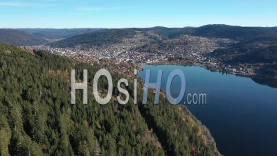 Gerardmer Lake - Vosges - Video Drone Footage