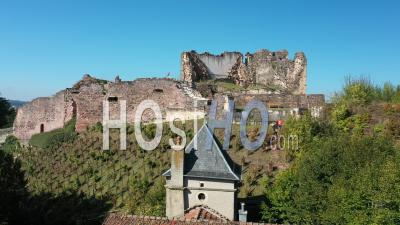 Epinal Castle - Vosges - Video Drone Footage