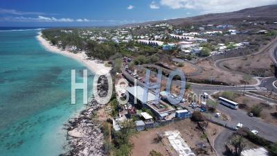 Trou D'eau Beach, Reunion Island, Drone Point Of View, Part7