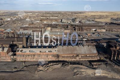 Russian-Owned Steel Mill In Colorado - Aerial Photography